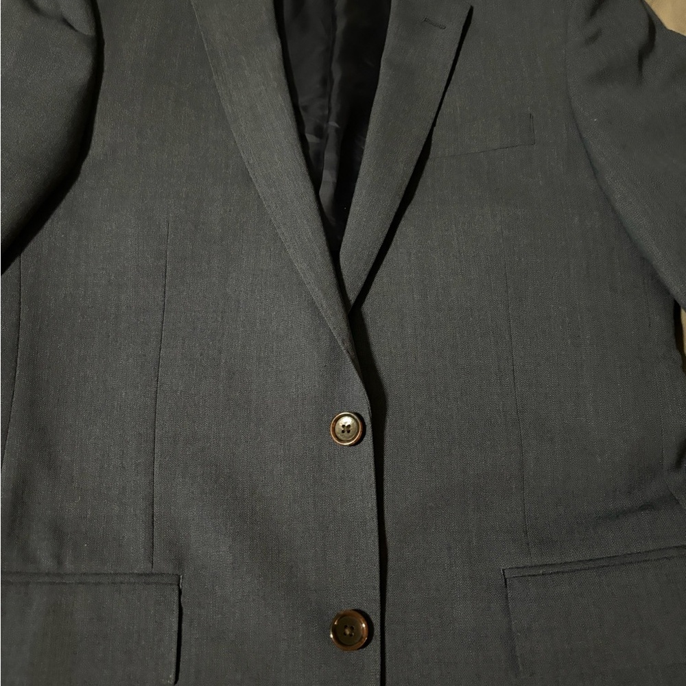J. Crew Slim Fit Blue Men's Traveler Blazer in Italian Stretch wool
